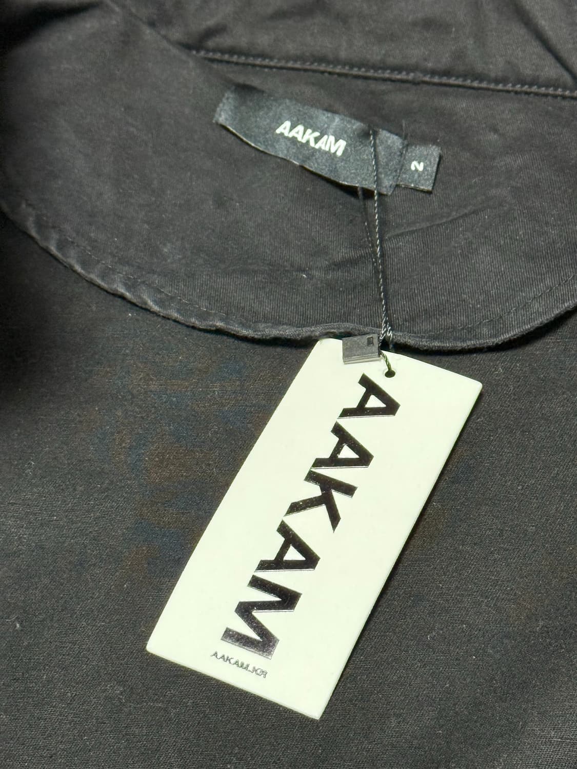 아캄 Washed Field Jacket (Black) 새상품 상품이미지6