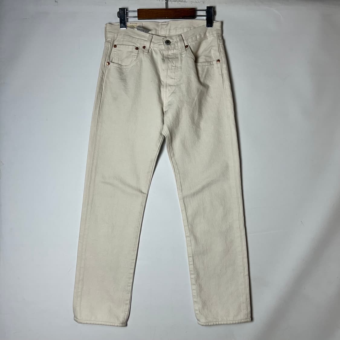[Levi's] 리바이스 프리미엄 501 아이보리 데님팬츠 상품이미지2