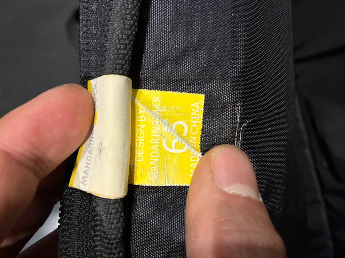 만다리나 덕 백팩 블랙 상품이미지7