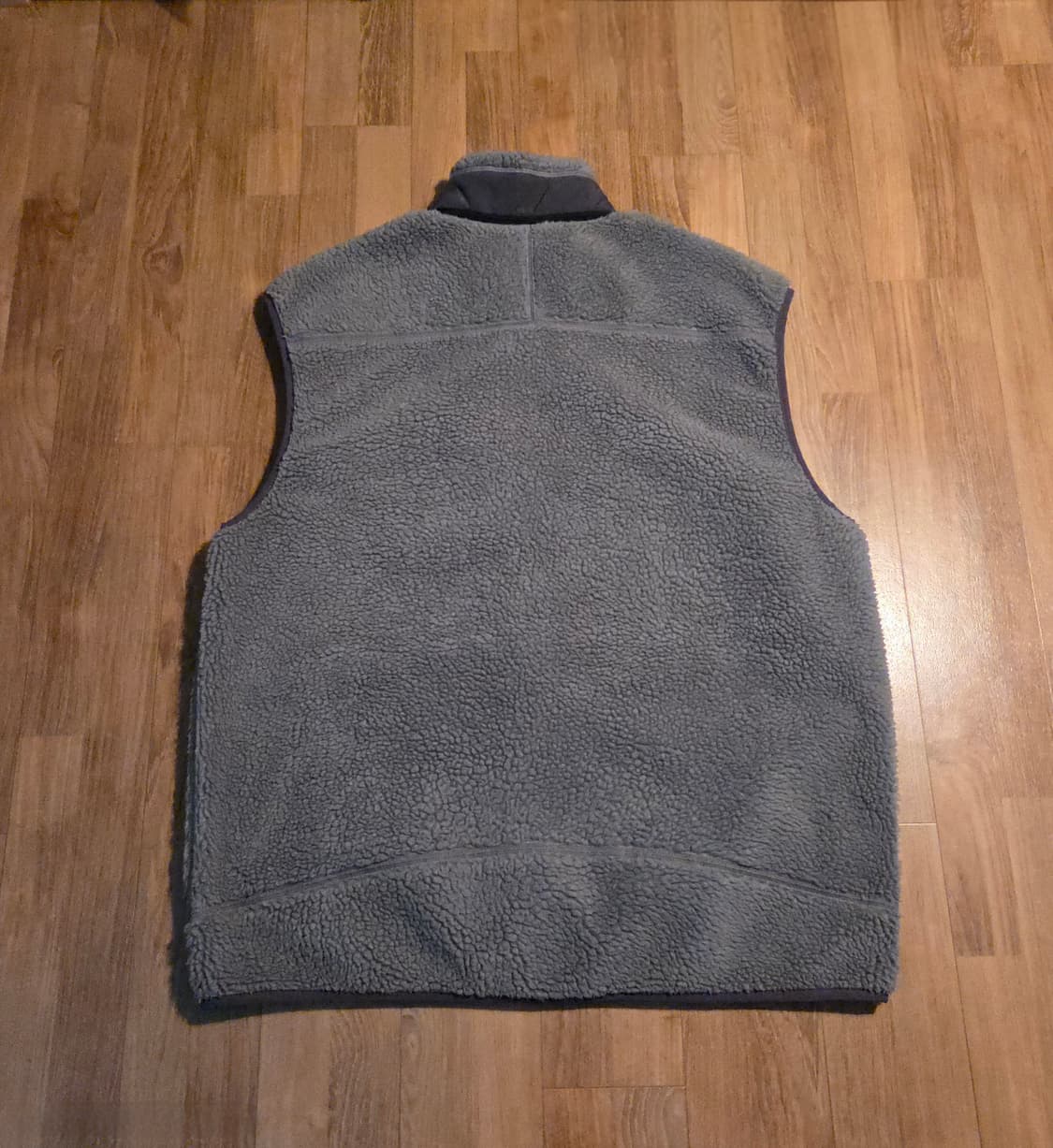 (XL)파타고니아 그레이 레트로 플리스 베스트 신칠라 후리스 상품이미지4