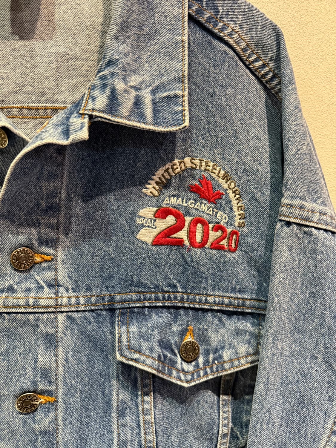 TYCA 미국 철강노조USW 데님 자켓 (Made In U.S.A) 상품이미지6