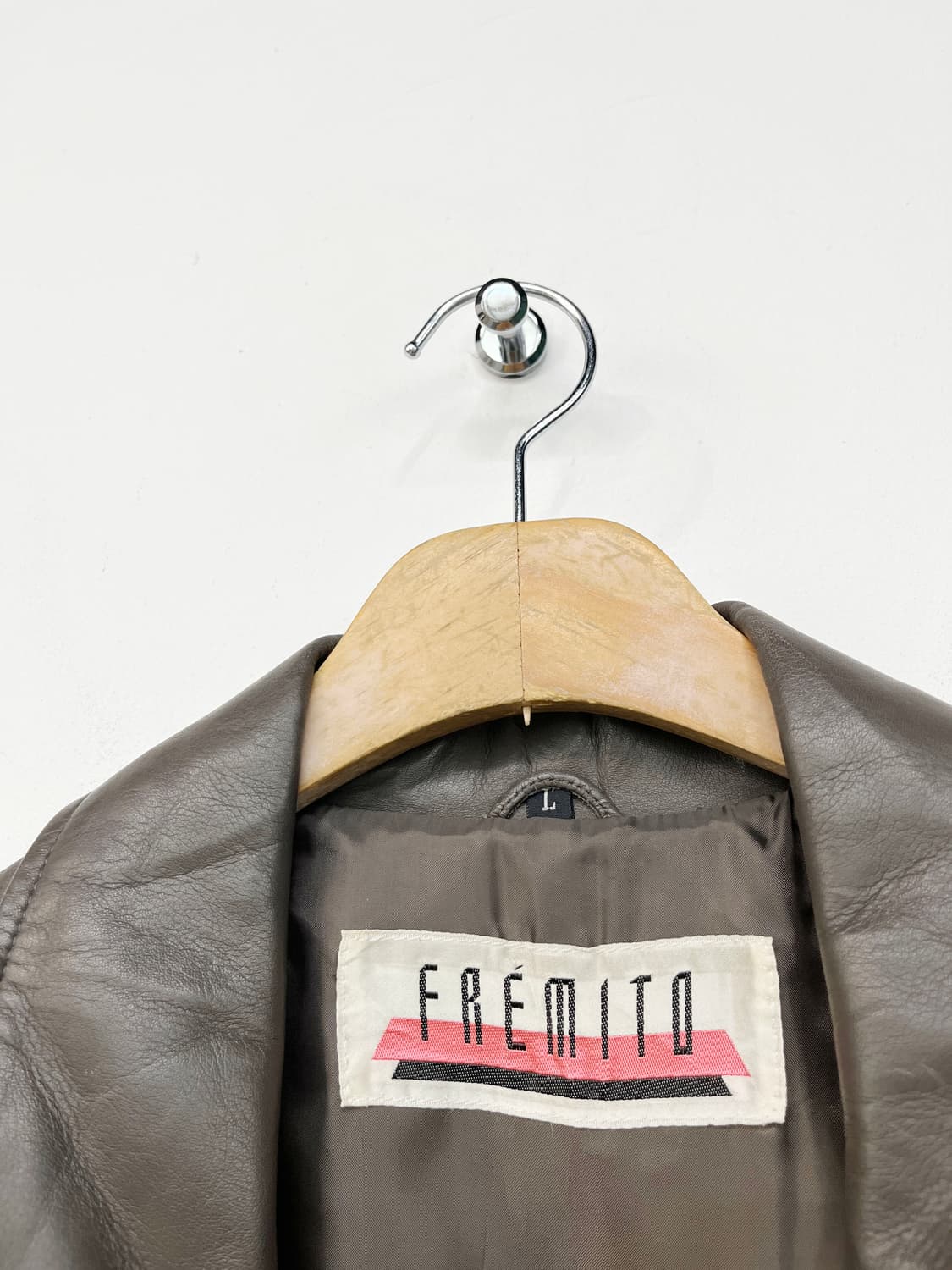  FREMITO 사파리 레더 자켓 상품이미지9