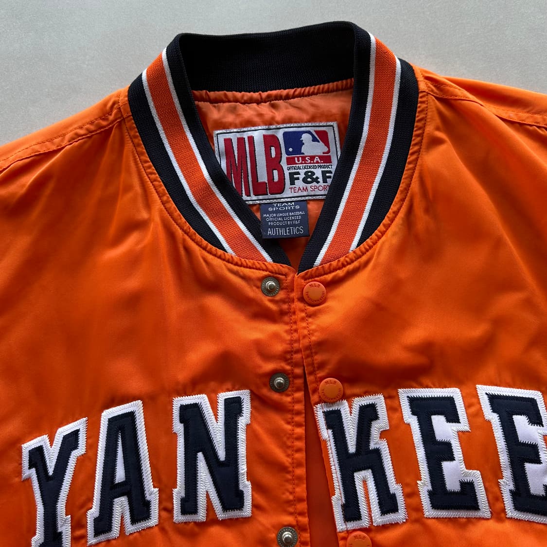 [L-XL]MLB 90s 뉴욕 양키스 베이스볼 바시티 자켓 상품이미지7