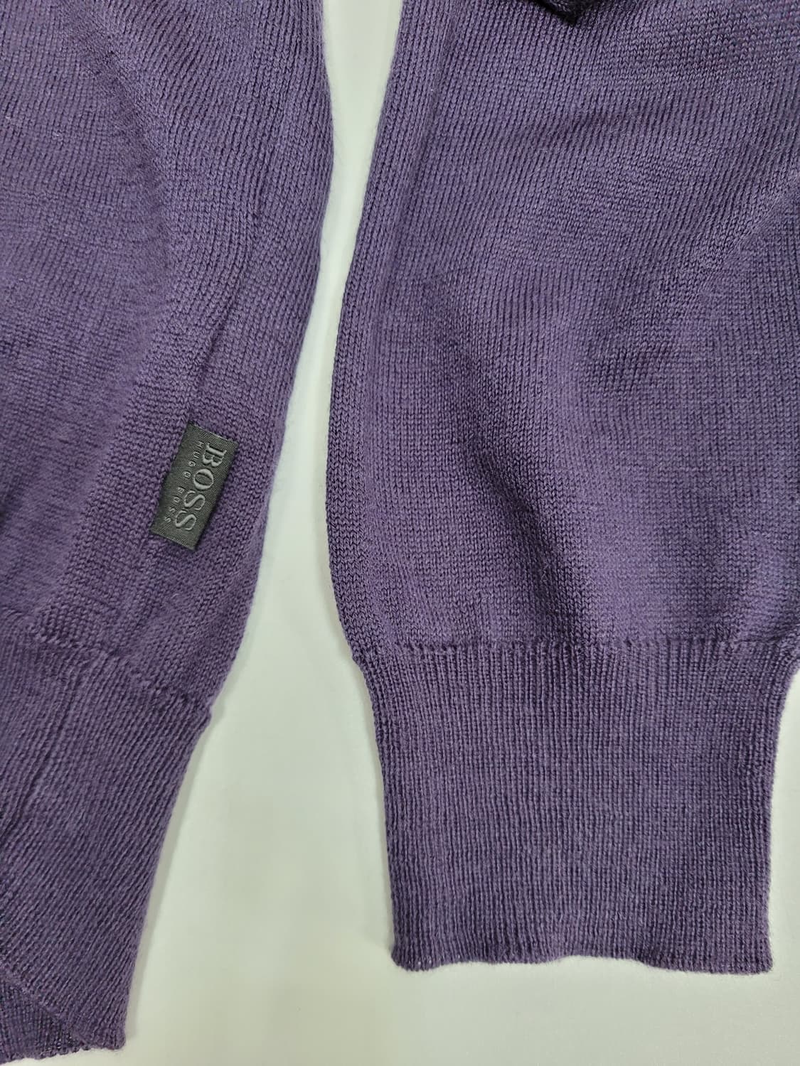 BOSS 휴고 보스 버진울 브이넥 니트/ 남 L 상품이미지6