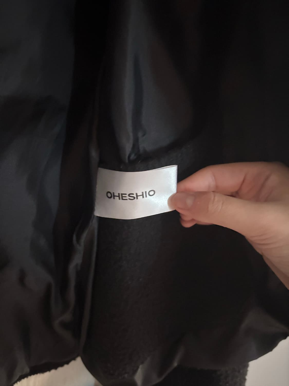 오헤시오  후드 하프 코트 상품이미지4