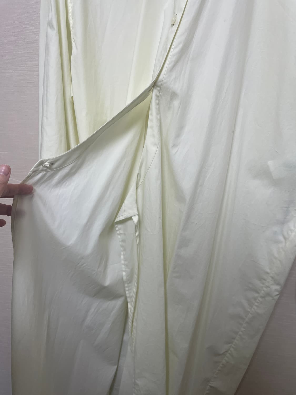 르메르 트위스트 랩 셔츠 원피스 상품이미지3