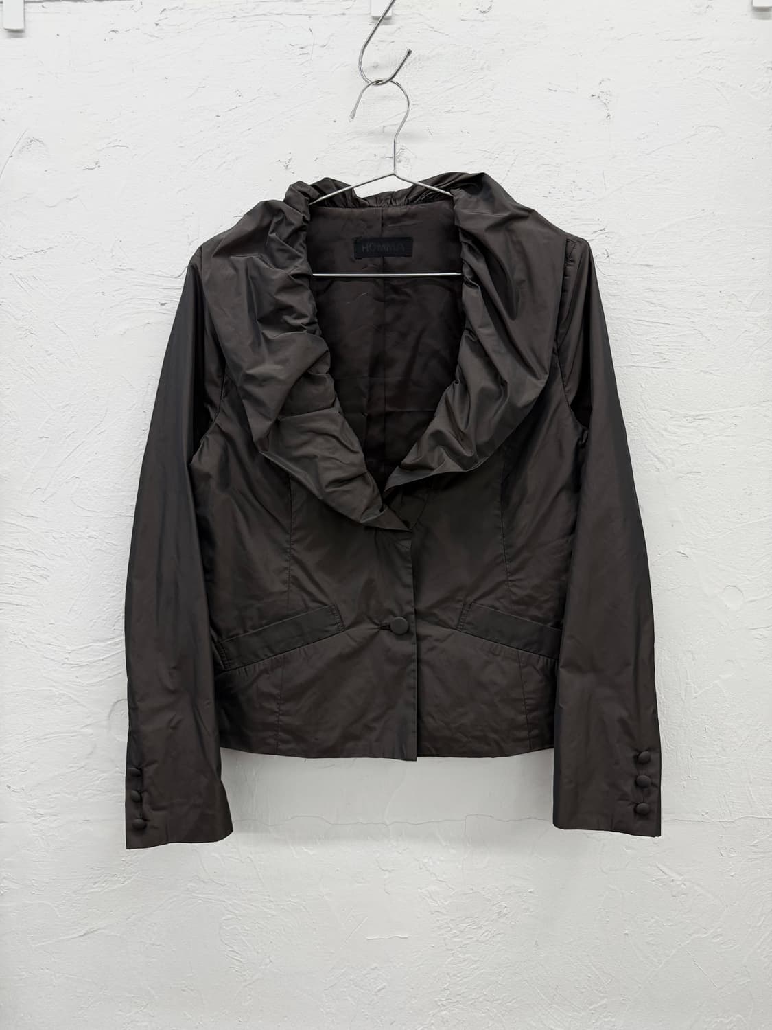 homma 드레이프 숄카라 자켓 상품이미지1