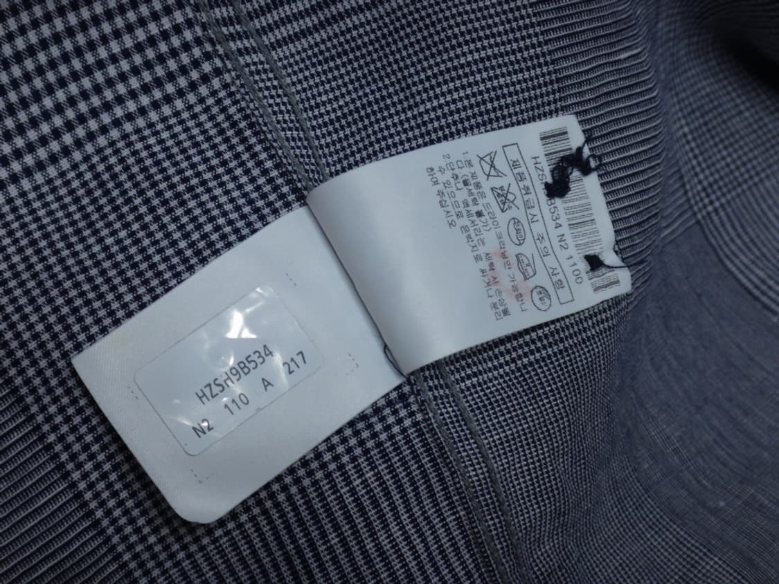 (2XL) LF 헤지스 린넨혼방 체크 셔츠 HZSH9B534 상품이미지10