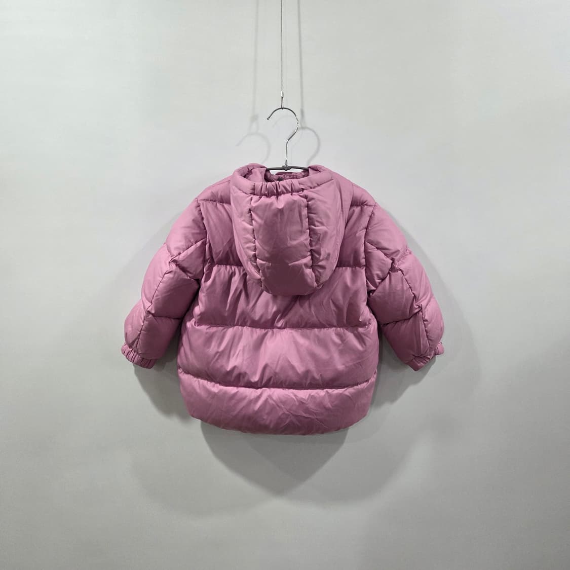블루독 키즈 핑크 패딩 80/20 상품이미지3