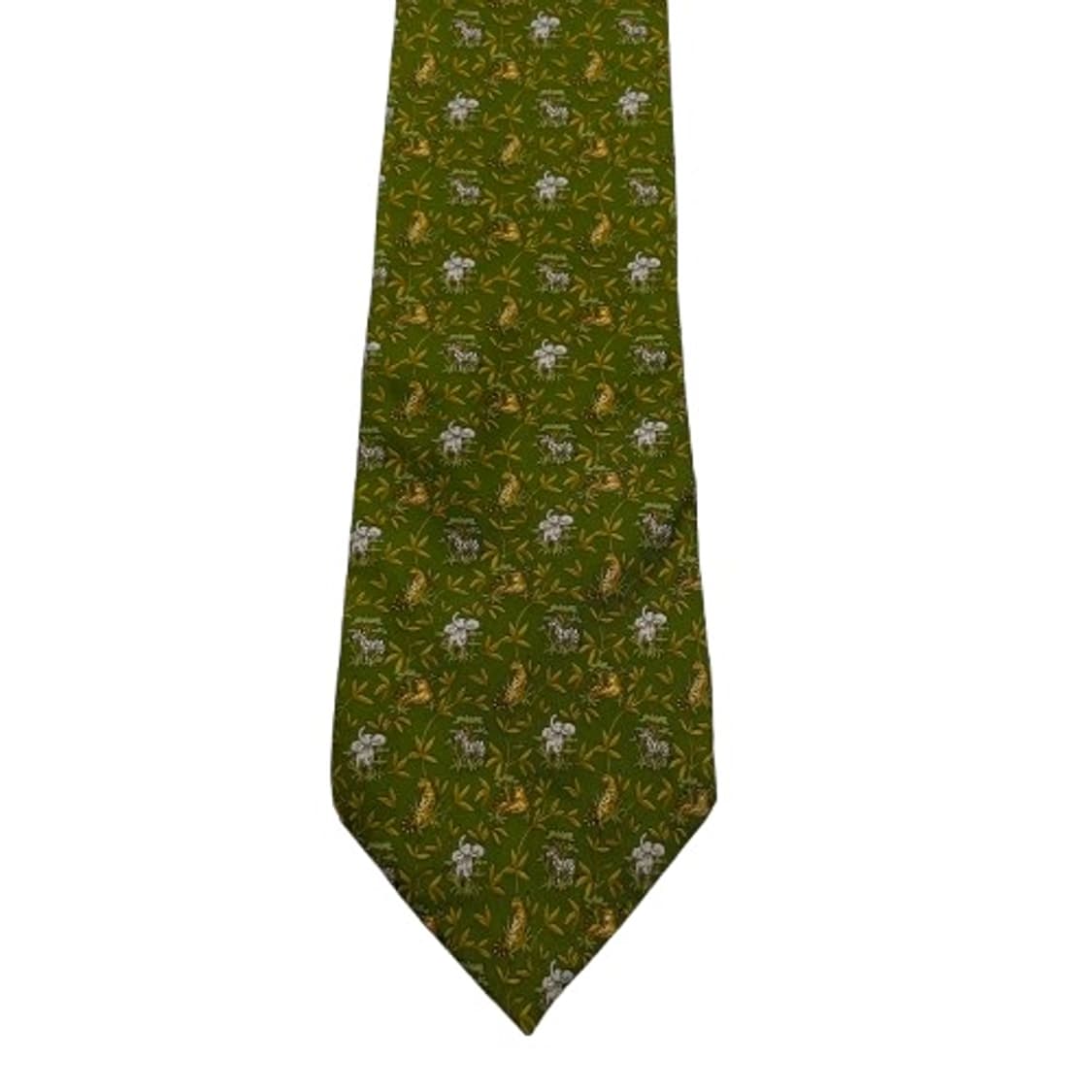 569) (Ferragamo) 살바토레페레가모 패턴 넥타이 상품이미지1