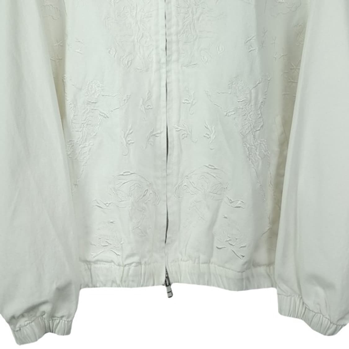 [나이스고스트클럽] 멀티 그래픽 자수 블루종 자켓 아이보리M19441 상품이미지5