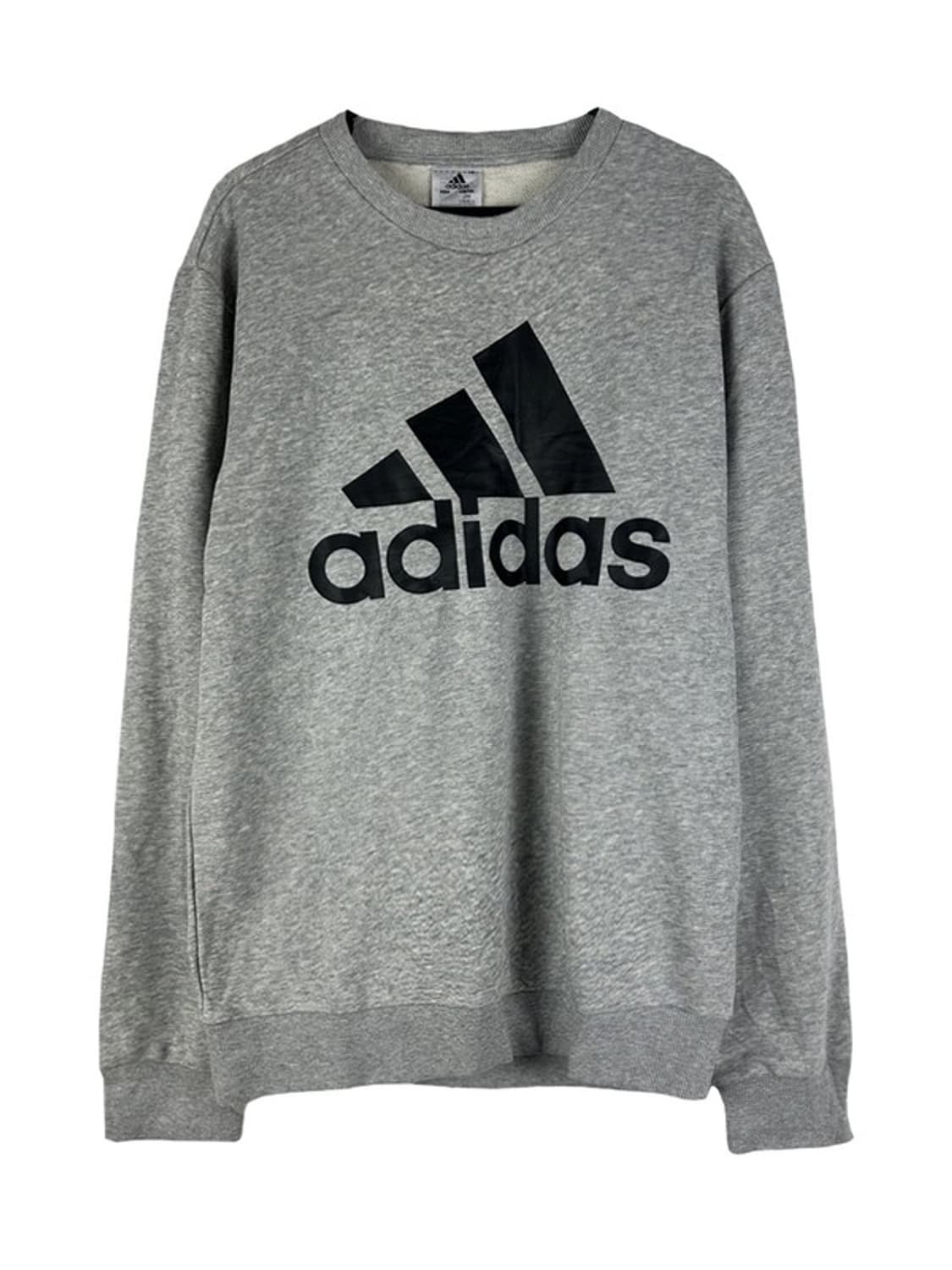 [M] ADIDAS 아디다스 빅로고 맨투맨 그레이 상품이미지1