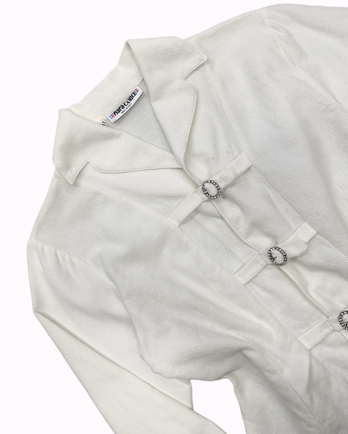 cubic strap white jacket 상품이미지3