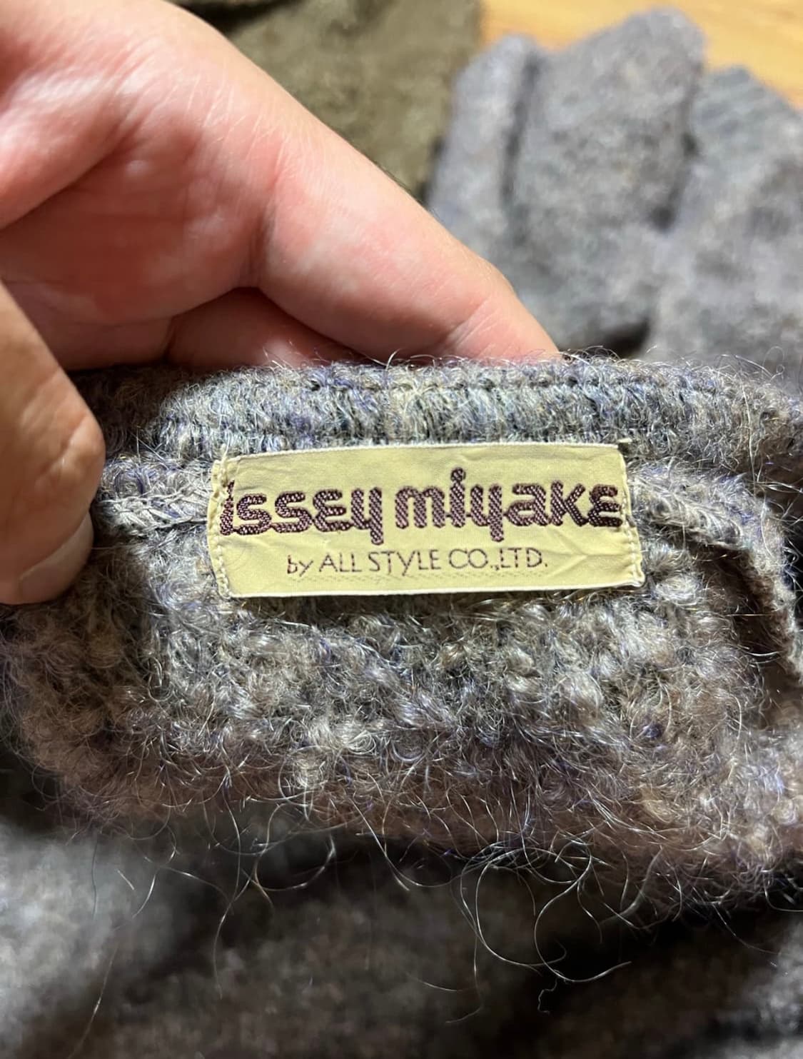 이세이미야케 후드 가디건 자켓 상품이미지4