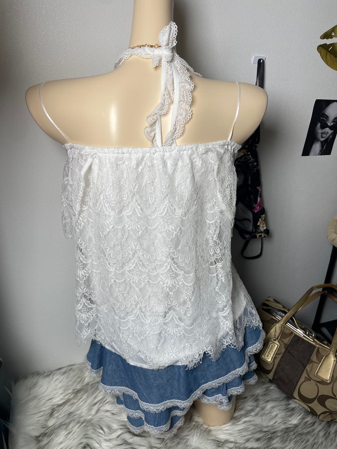 빈티지 로맨틱 레이스 블라우스 상품이미지4
