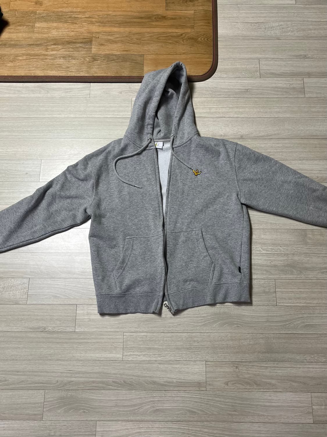 와릿이즌 그레이 후드집업 상품이미지1