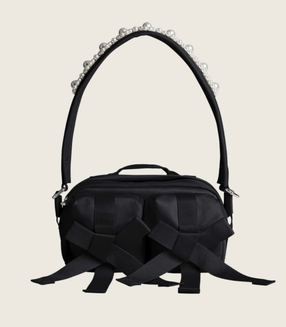 시몬로샤 크로스바디 보우백 스톤컬러새제품 상품이미지4