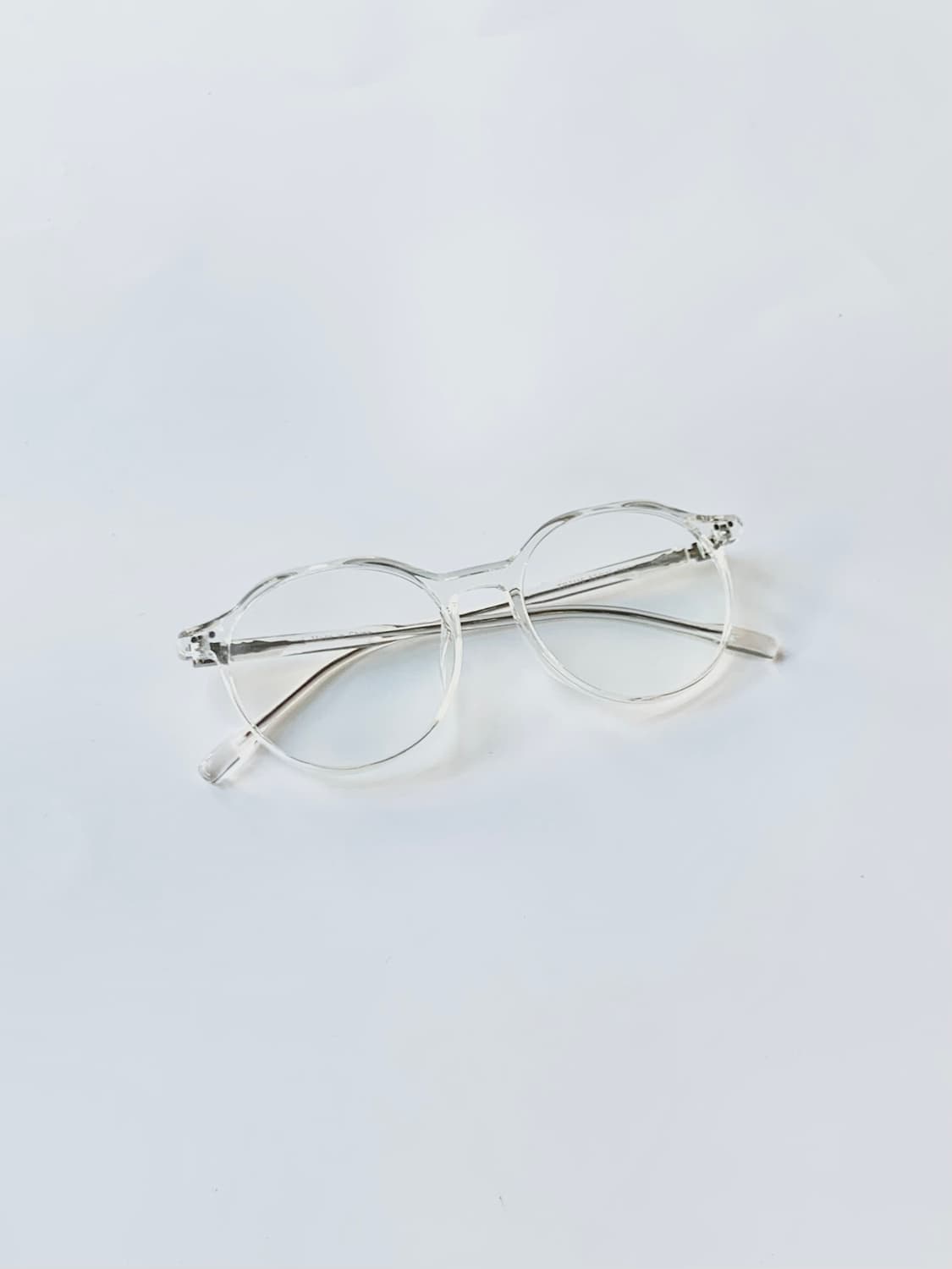 오피스 라운드 오버사이즈 블루라이트 렌즈 장착 뿔테 326 상품이미지1