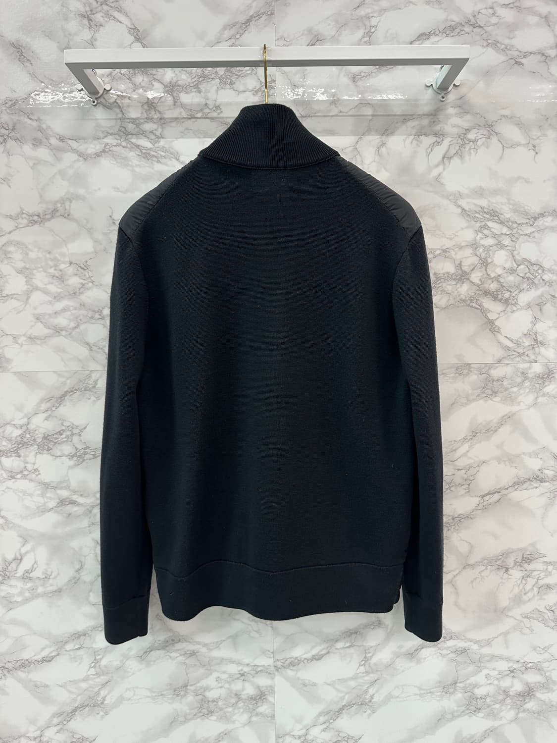 (XL) 몽클레어 김현우 니트패딩 블랙 상품이미지4