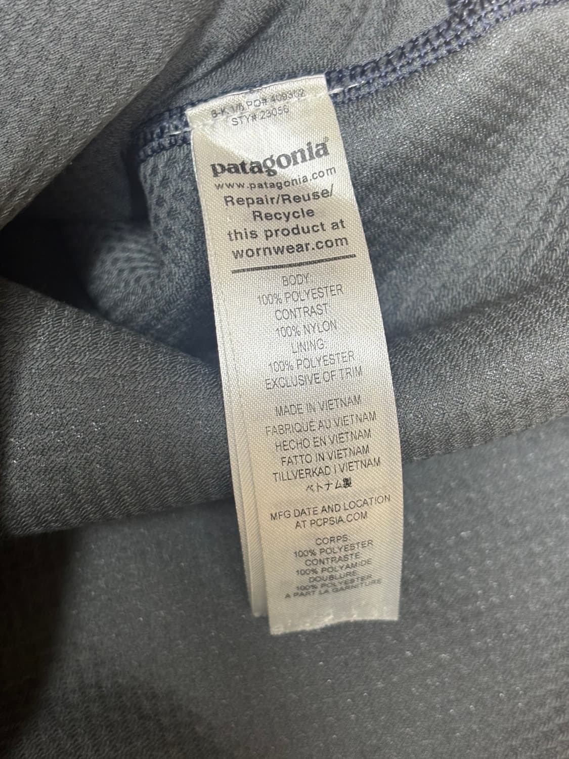 파타고니아 레트로 X 후리스 플리스 자켓 네이비 L 상품이미지4