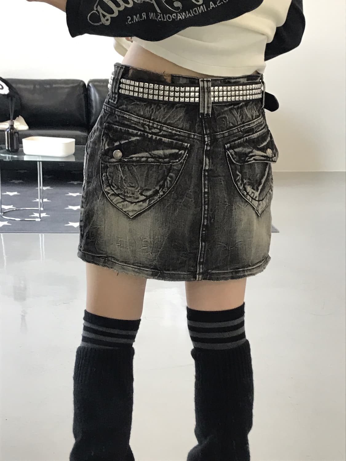 Lolita Jeans Y2k Mini Skirts 상품이미지4