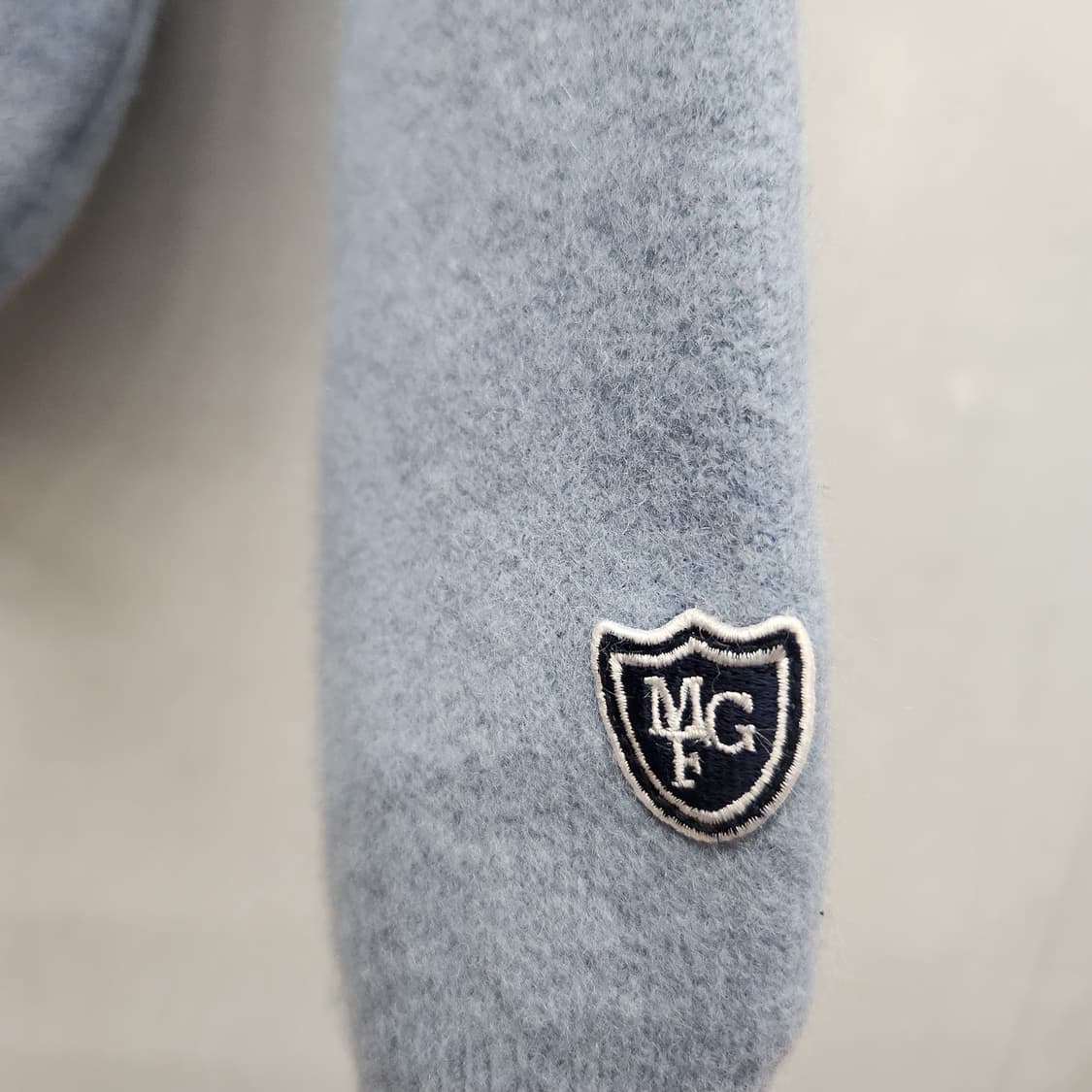 마리떼 빅로고 양모 크롭 니트 S(S)  상품이미지3