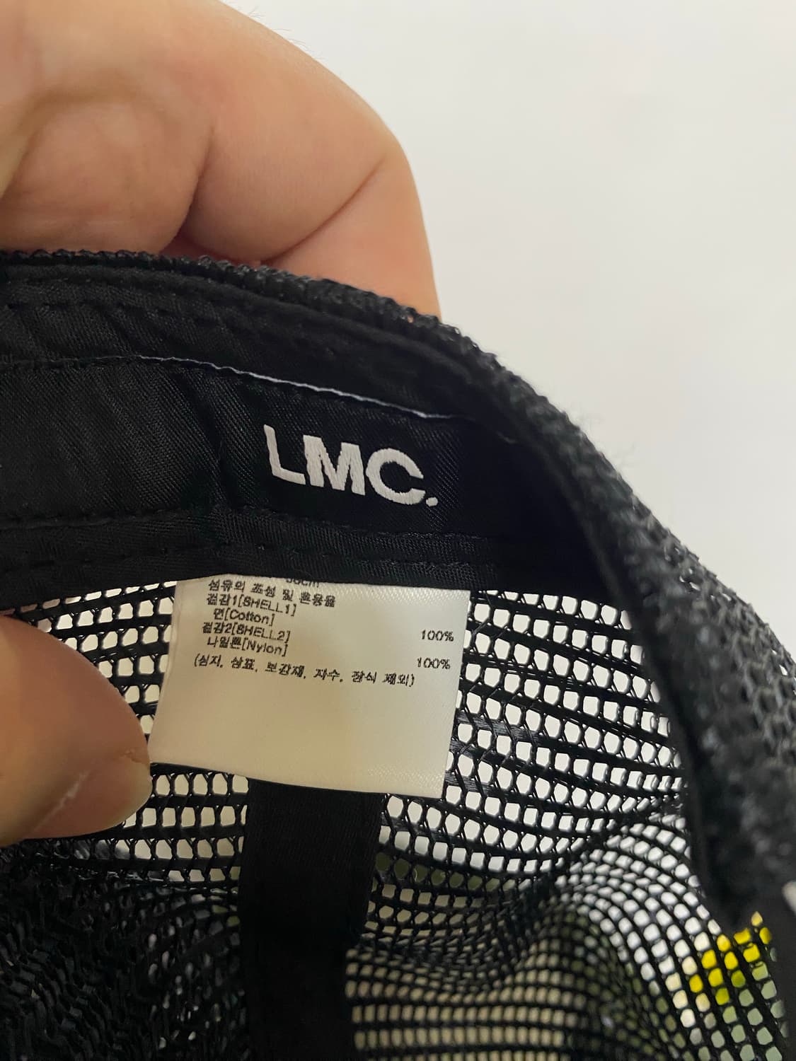 [LMC] 엘엠씨 CLUB ATHLETIC 매쉬 6패널 CAP black 상품이미지5