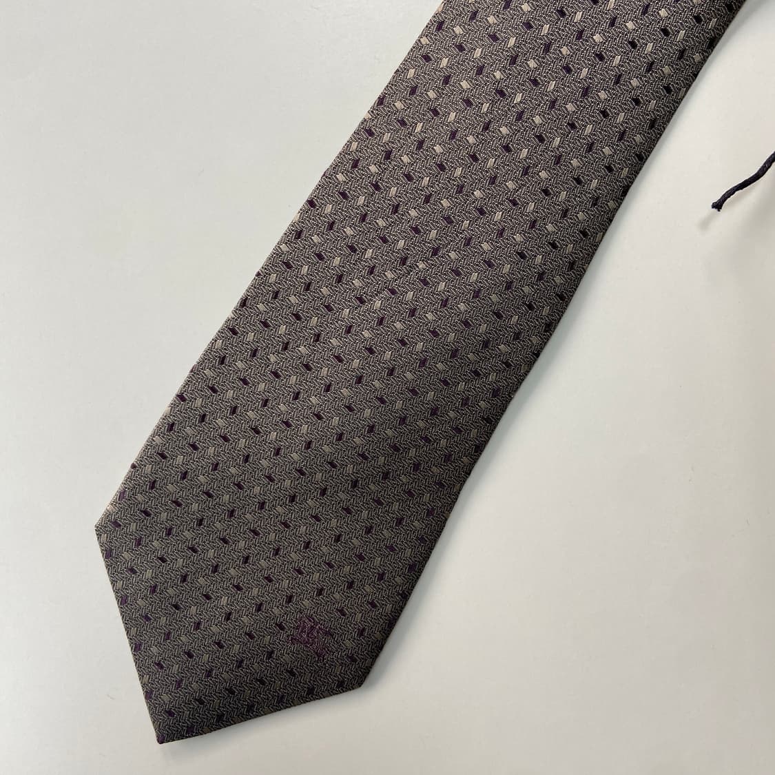  버버리 심플로고 명품 정품 넥타이 (Burberrys)8.2cm 상품이미지5