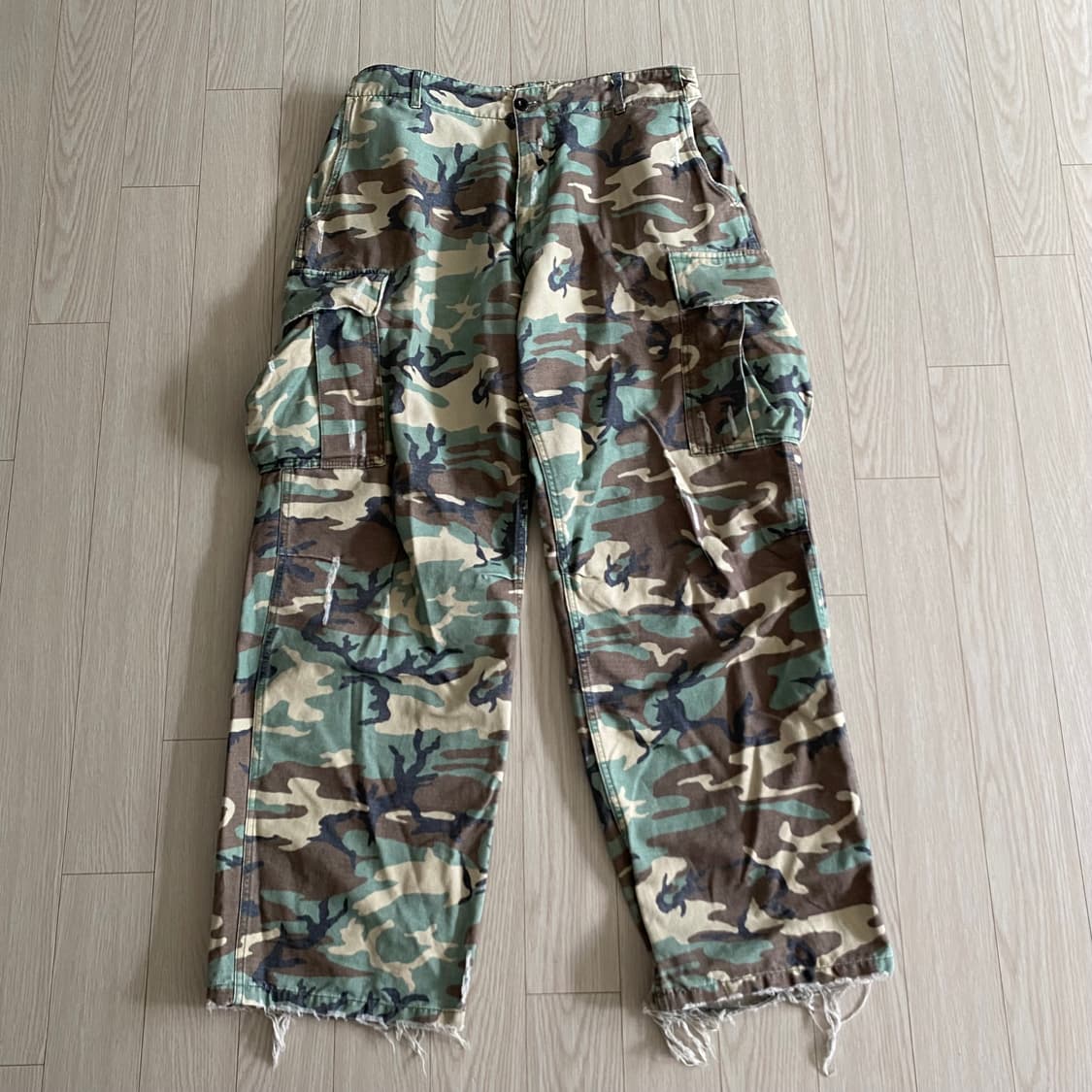 [XL] ERL 카모 카고 팬츠 상품이미지1