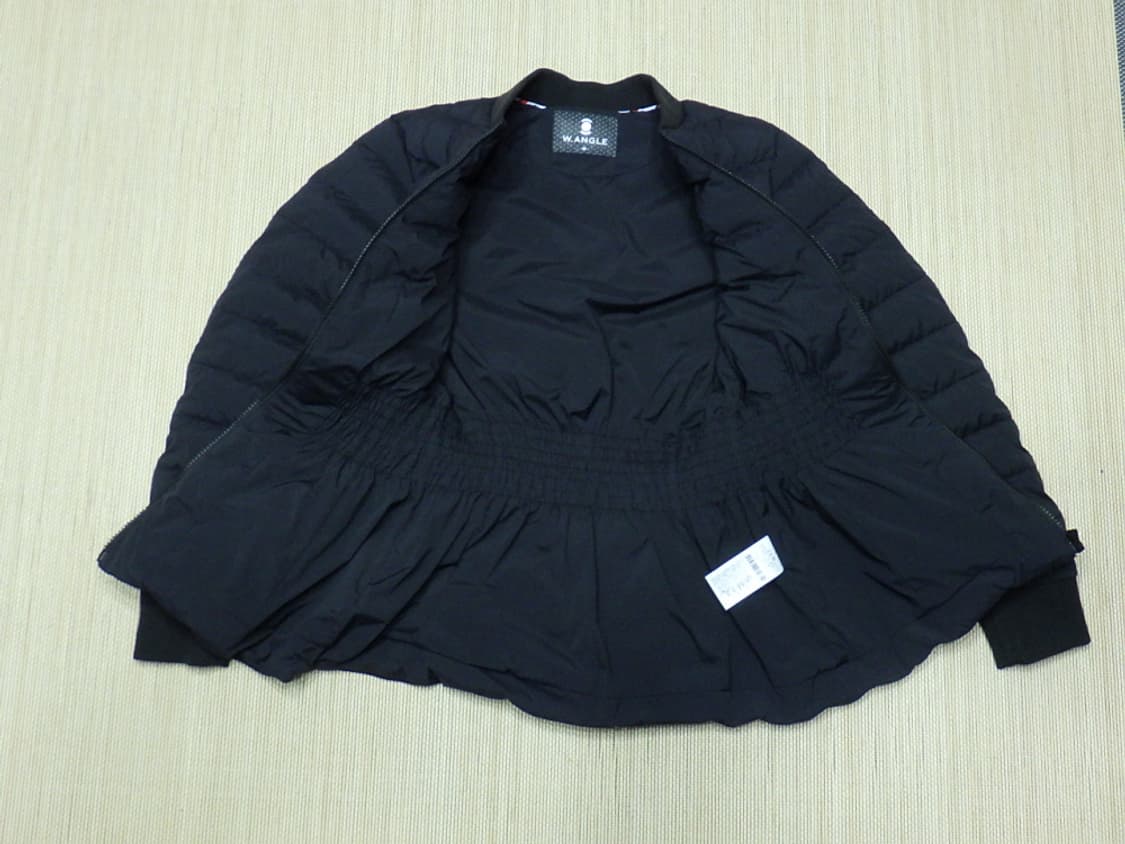 (95size) 와이드앵글 여성 경량 구스다운 점퍼 블랙 상품이미지5