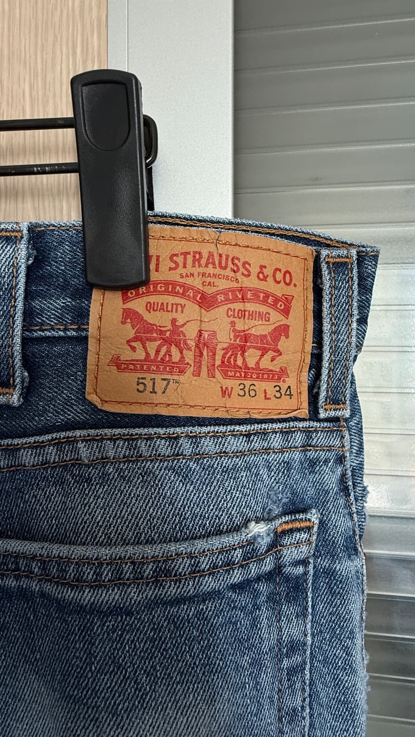 Levis 517 부츠컷 리페어진  상품이미지3
