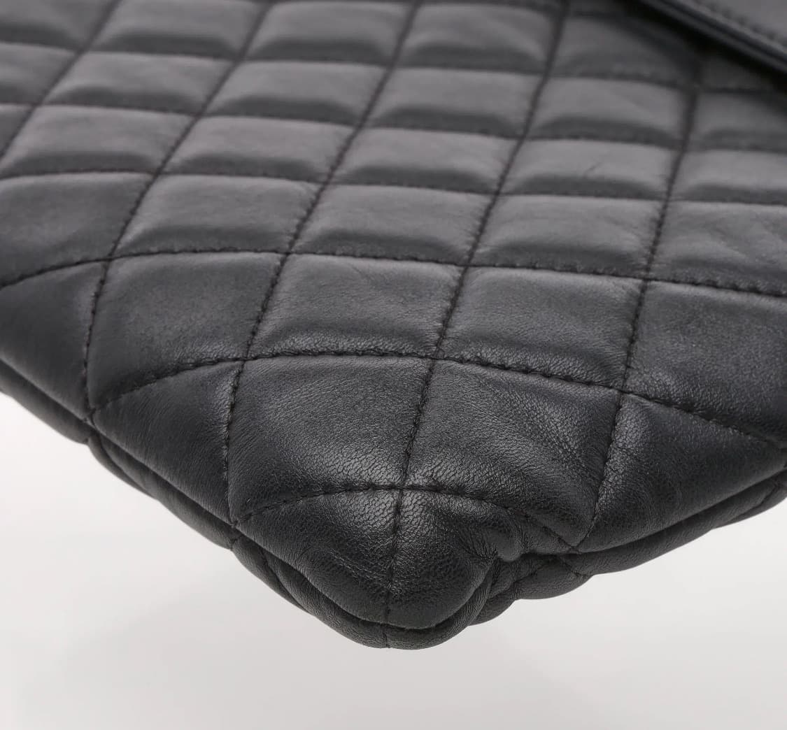 [S급] 샤넬 램스킨 플랩 클러치백 판매합니다!!! 상품이미지5