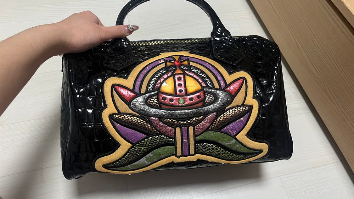 비비안웨스트우드 00s 페이던트 볼링백 상품이미지1