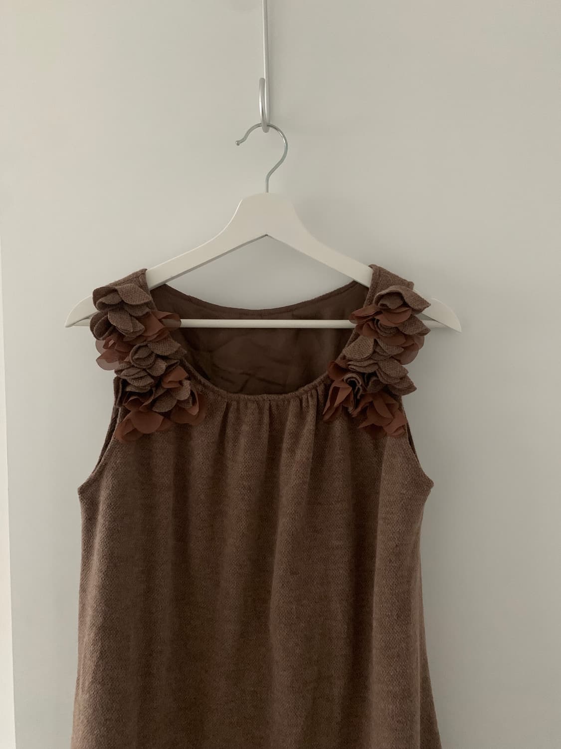 낙엽 슬리브리스 원피스 상품이미지2