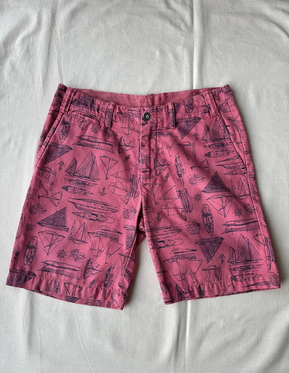 폴로 랄프로렌 노티컬 치노 쇼츠 페이디드 핑크 32 상품이미지1