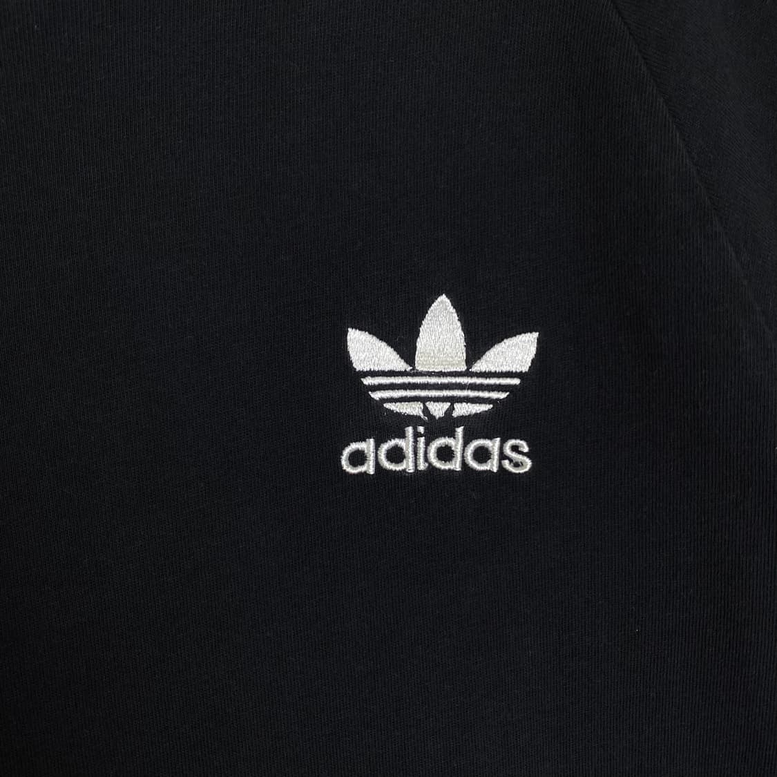 아디다스 오리지널 3선 반팔 티셔츠 블랙 상품이미지4