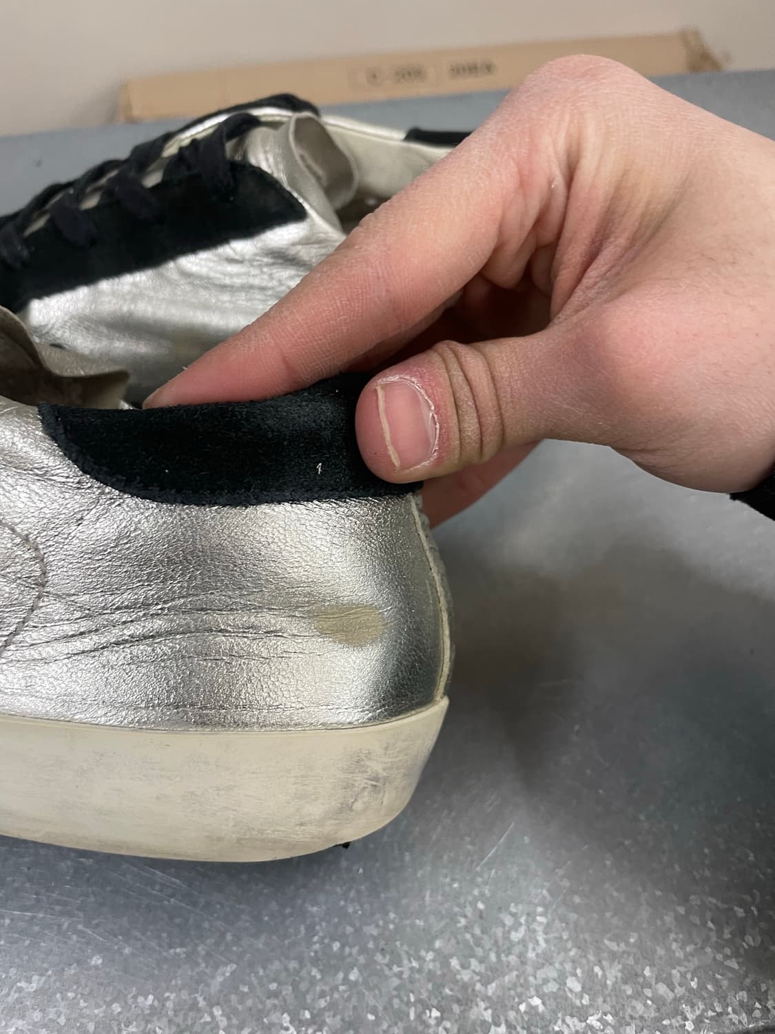 골든구스 슈퍼스타 실버블랙 250 상품이미지8