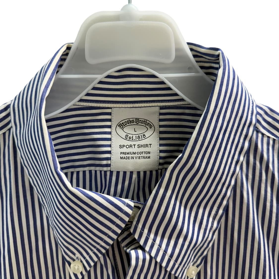 [L] 브룩스브라더스 스트라이프 셔츠 상품이미지5