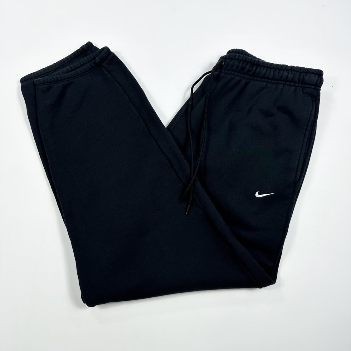 나이키 솔로스우시 와이드 스웻 조거팬츠 블랙 XL 상품이미지1