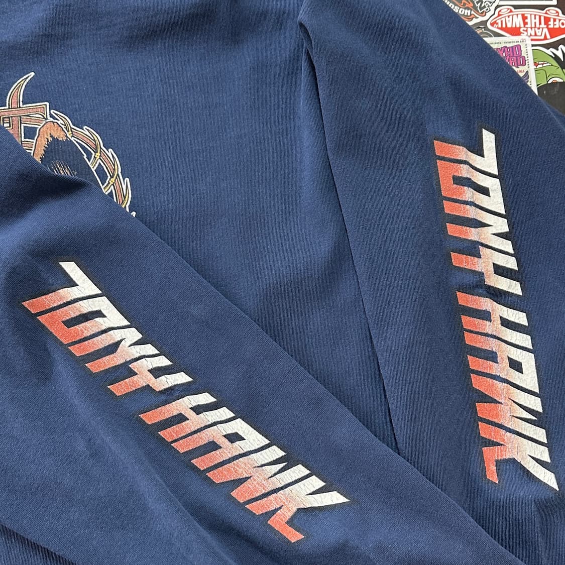 90s USA 버드하우스 토니 호크 롱슬리브 티셔츠 XL 상품이미지5