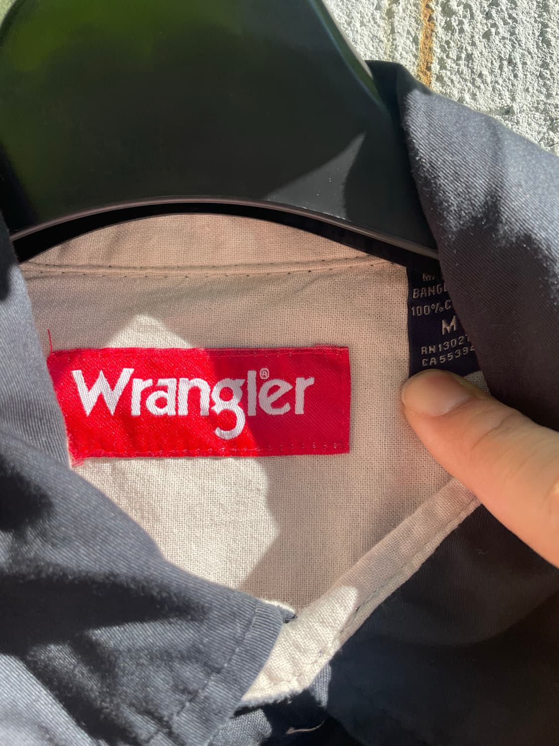 Wrangler work 1/2 shirt 상품이미지2