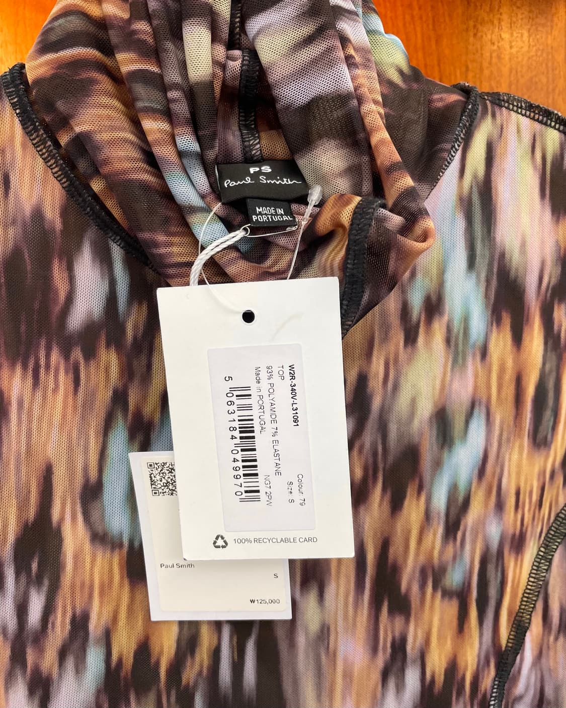 폴스미스 풀프린팅 시어 탑 티셔츠 상품이미지6