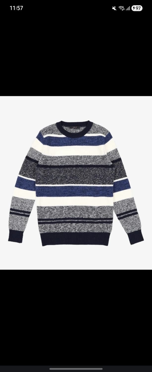 유니온베이 스트라이프 니트 스웨터 95 상품이미지1