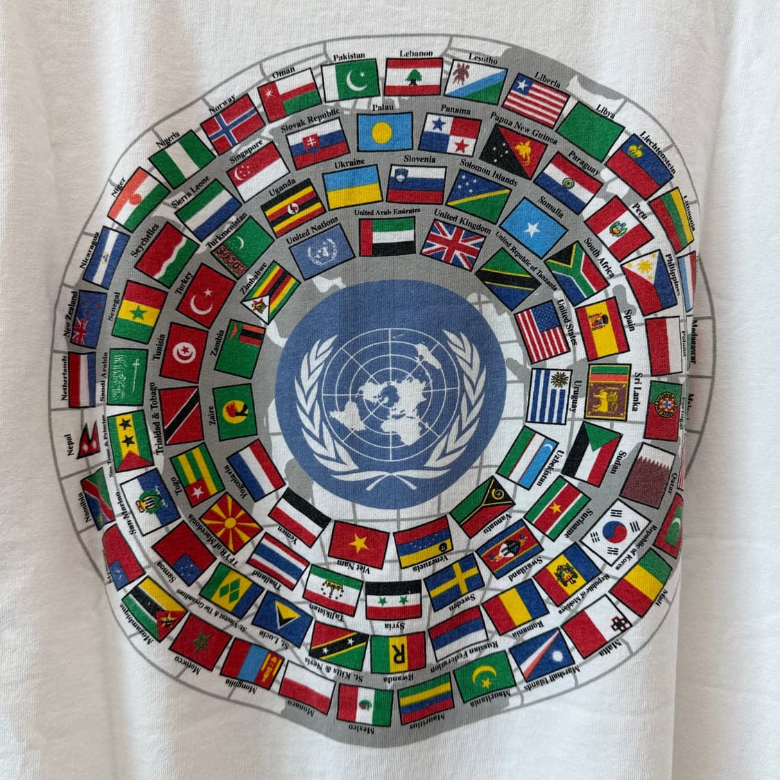 90s Vintage United Nations Tshirt 상품이미지7