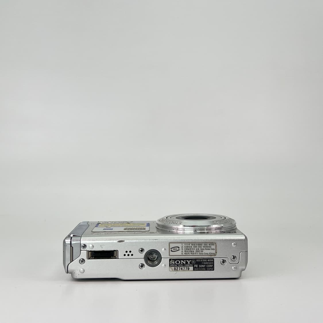 소니 사이버샷 Sony Cyber-shot DSC-W200 실버  상품이미지9