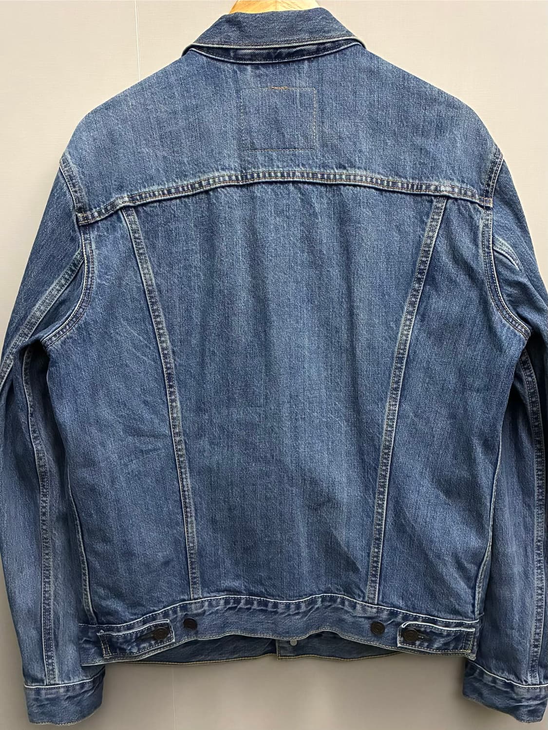 (L)리바이스 3세대 72334 중청 데님 트러커자켓 데님자켓 청자켓 상품이미지8