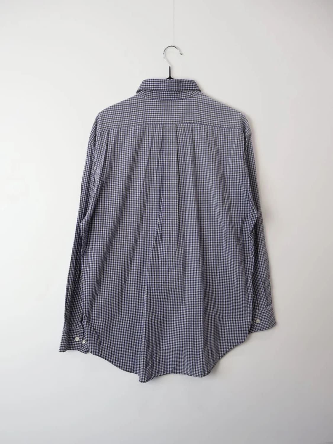Chaps Navy Check Shirt 상품이미지5