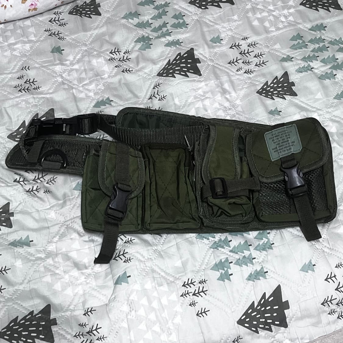 밀리터리 힙색 슬링백 상품이미지1