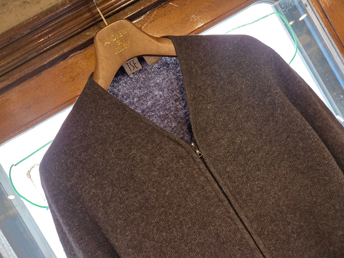 Tse 짚업 가디건  상품이미지5