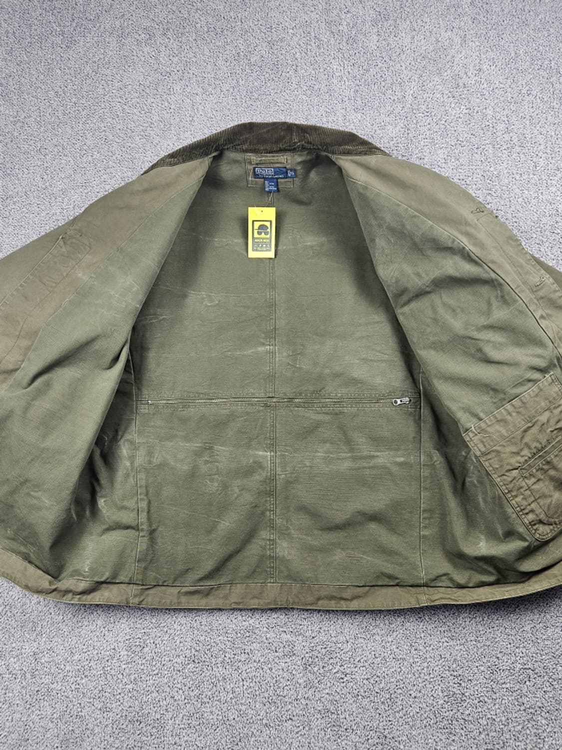 90's 폴로랄프로렌 코튼캔버스 헌팅자켓 ( XL ) / 10458 상품이미지10